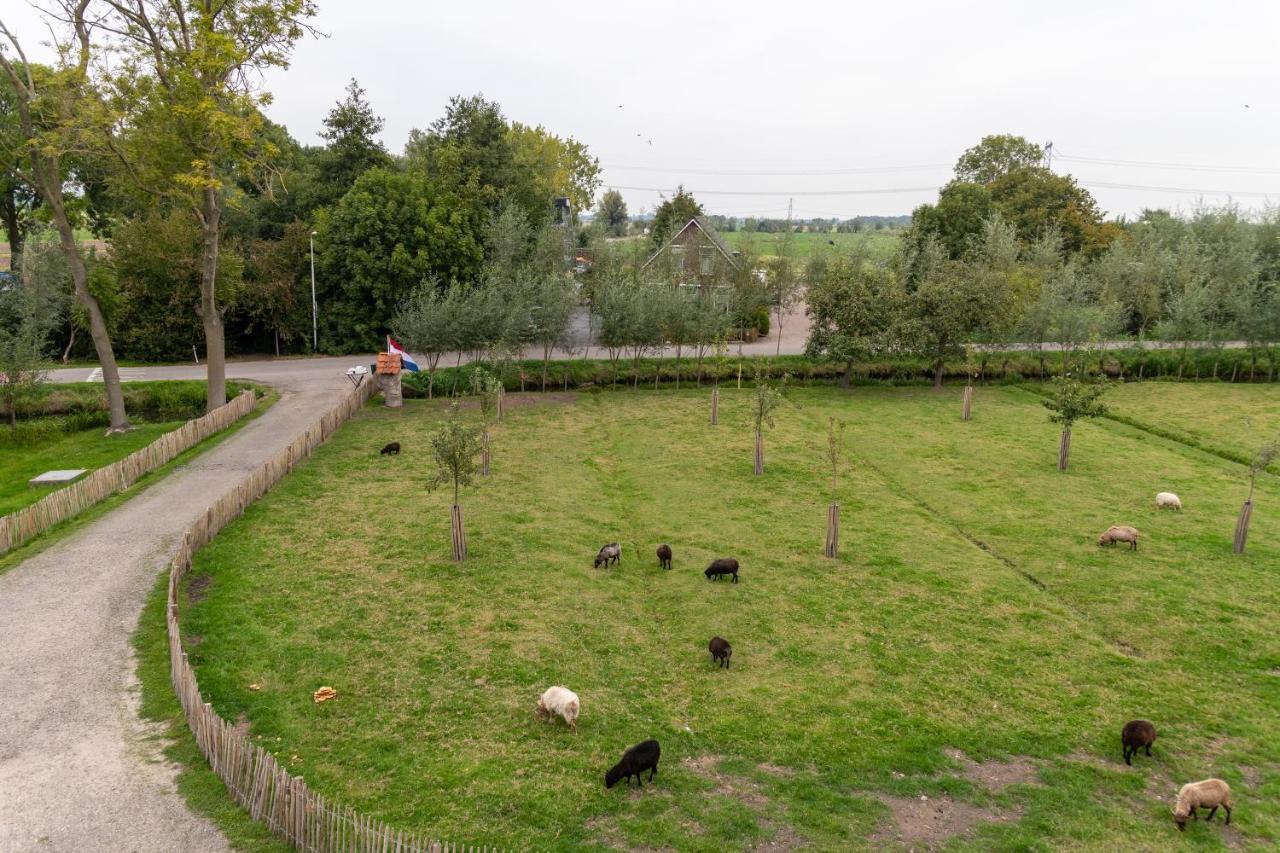 Vrijstaand Huisje, Dichtbij Kinderdijk Oud-Alblas 외부 사진